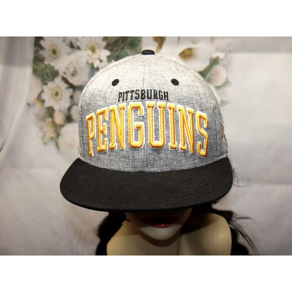 Pittsburgh Penguins American Needle Stanton Hat Snapback NHL 3D Embroidery Cap - Picture 1 of 6